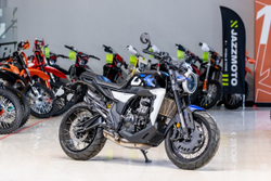 Мотоцикл ZONTES ZT350-GK  ПТС Черный/Синий
