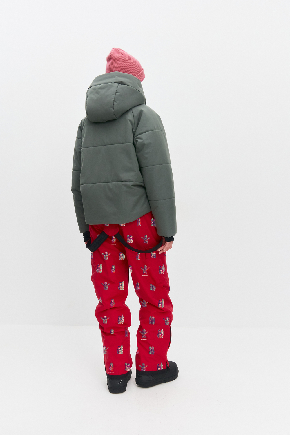 Брюки горнолыжные утепленные (маджента\пурпурные)