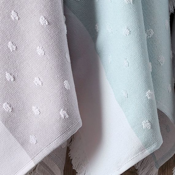 Полотенце облегченное DOTTY жаккард TIVOLYO HOME Турция