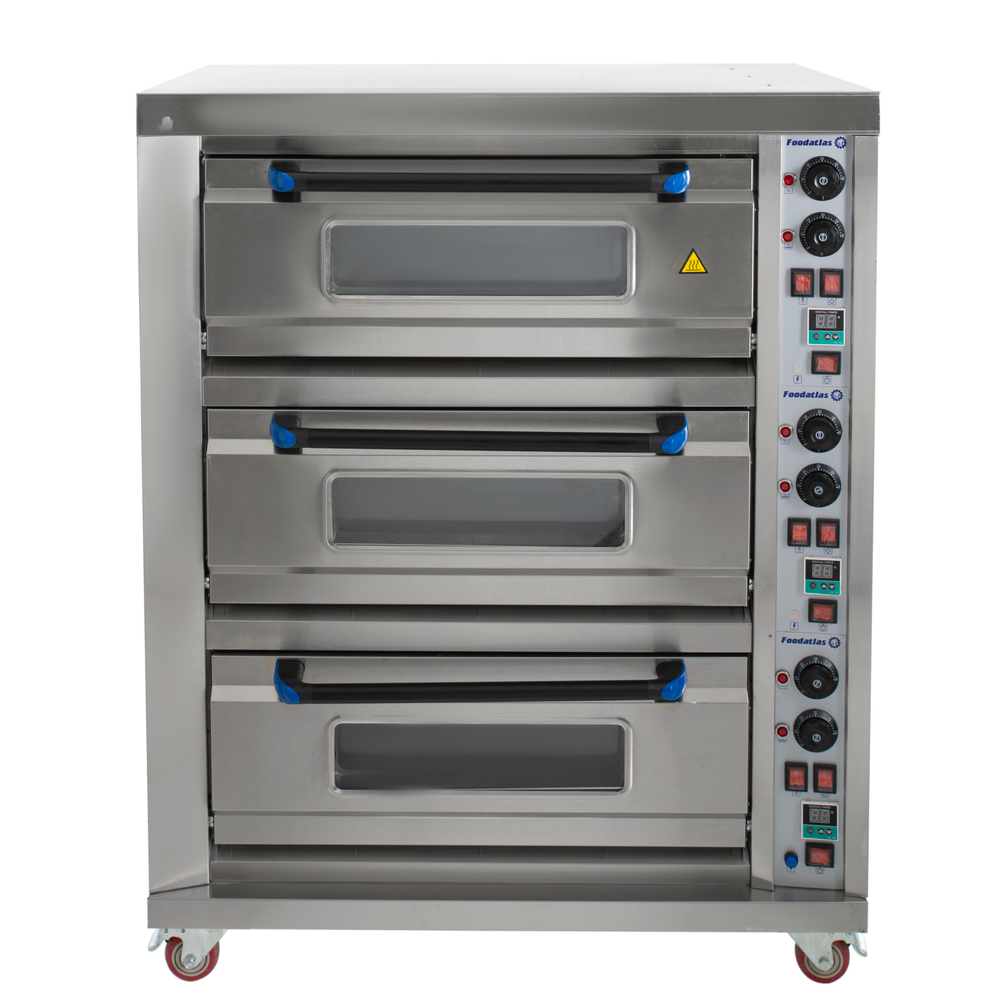 Печь хлебопекарная электрическая ярусная HEO-33S Foodatlas