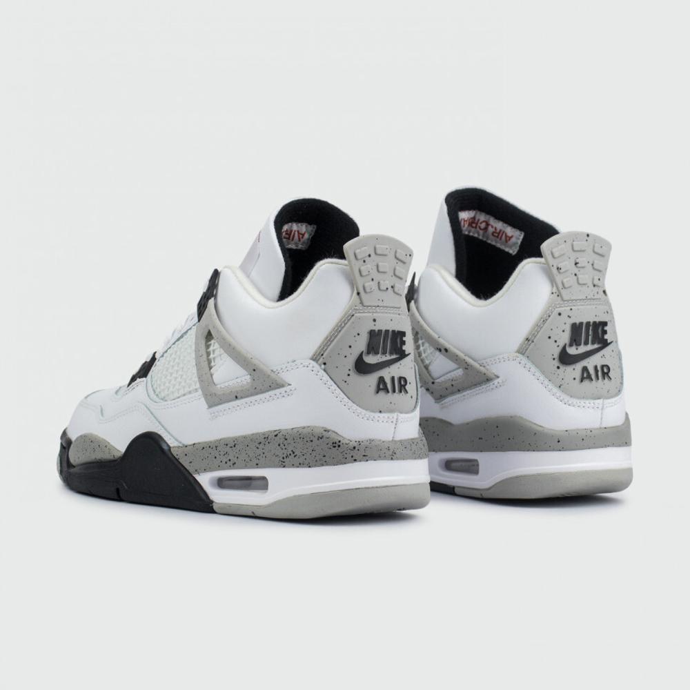 кроссовки Air Jordan 4 Retro White Cement