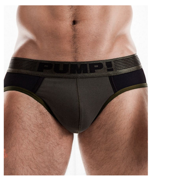 Мужские трусы брифы черные PUMP! PM3-M245