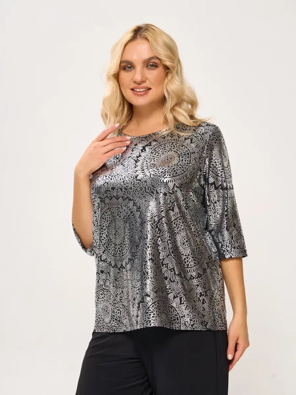 Блузка женская больших размеров