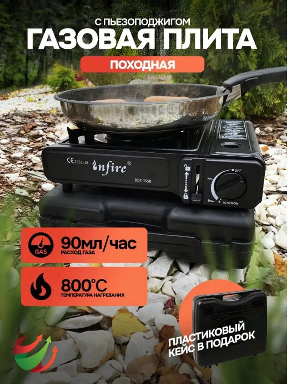Плитка туристич в кейсе