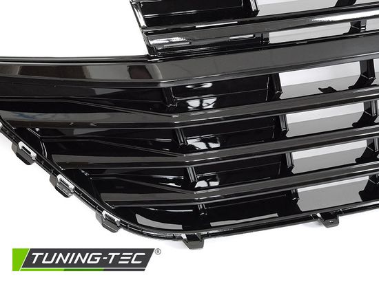 Решетка радиатора GLOSSY BLACK W/LOGO BASE  для VW T6.1