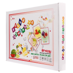 Магнитный набор "Буквы прилипалы. Фрукты" (Ракета)