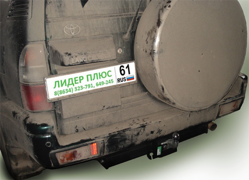 Фаркоп с унив. электрикой Smart для TOYOTA LAND CRUISER PRADO (90) (J9) 1996-2002 (5 дверей) арт.T109-FC
