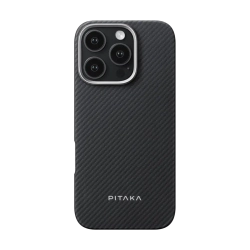 Чехол Pitaka Ultra-Slim Case для iPhone 16 Pro Max, Черный (Black)