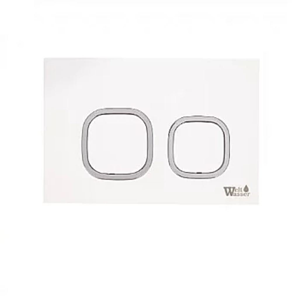 Унитаз с инсталляцией WeltWasser AMBERG 497 + ROTBACH 004 GL-WT + AMBERG RD-WT