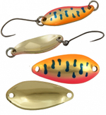 Блесна колеблющаяся для рыбалки на форель окуня голавля LureMax Dotty колебалка