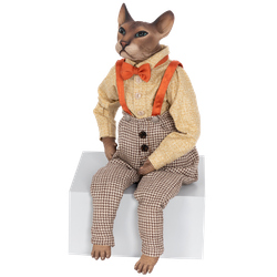 Кукла коллекционная Кот Бруно