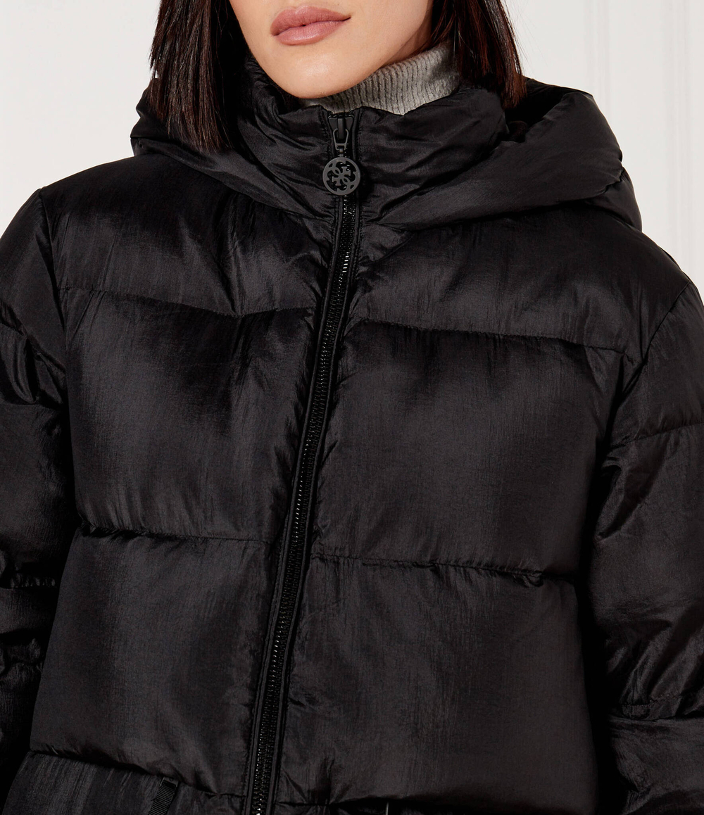 Пуховое пальто FAUSTINE GUESS - черный(W4BL0F WGAE2)