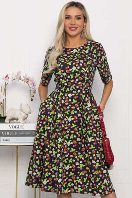 Платье Стиляги (черное) П13740-16М LT Collection