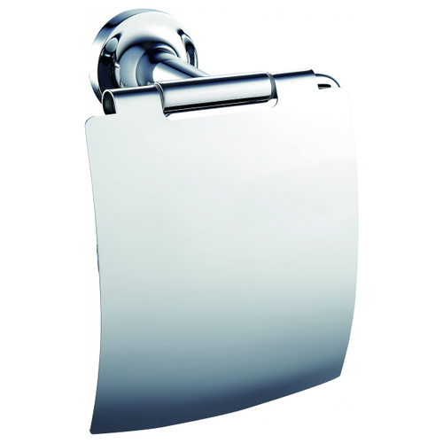 Держатель для туалетной бумаги с крышкой WONZON & WOGHAND SIMPLE, Хром (WW-6526)