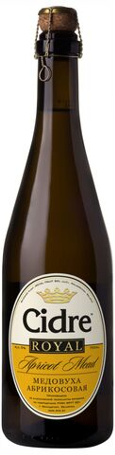 Медовуха "Cidre ROYAL" Абрикосовая 5% 0,75л. Роял Фуд Бел