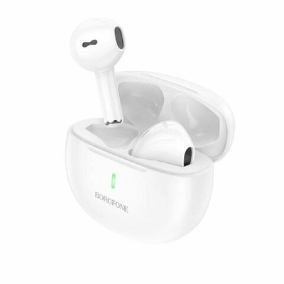 Наушники внутриканальные Borofone BW92, пластик, bluetooth 5.4, микрофон, цвет: белый