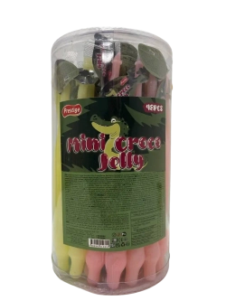 Фруктовое желе в упаковках в форме крокодила , 48шт