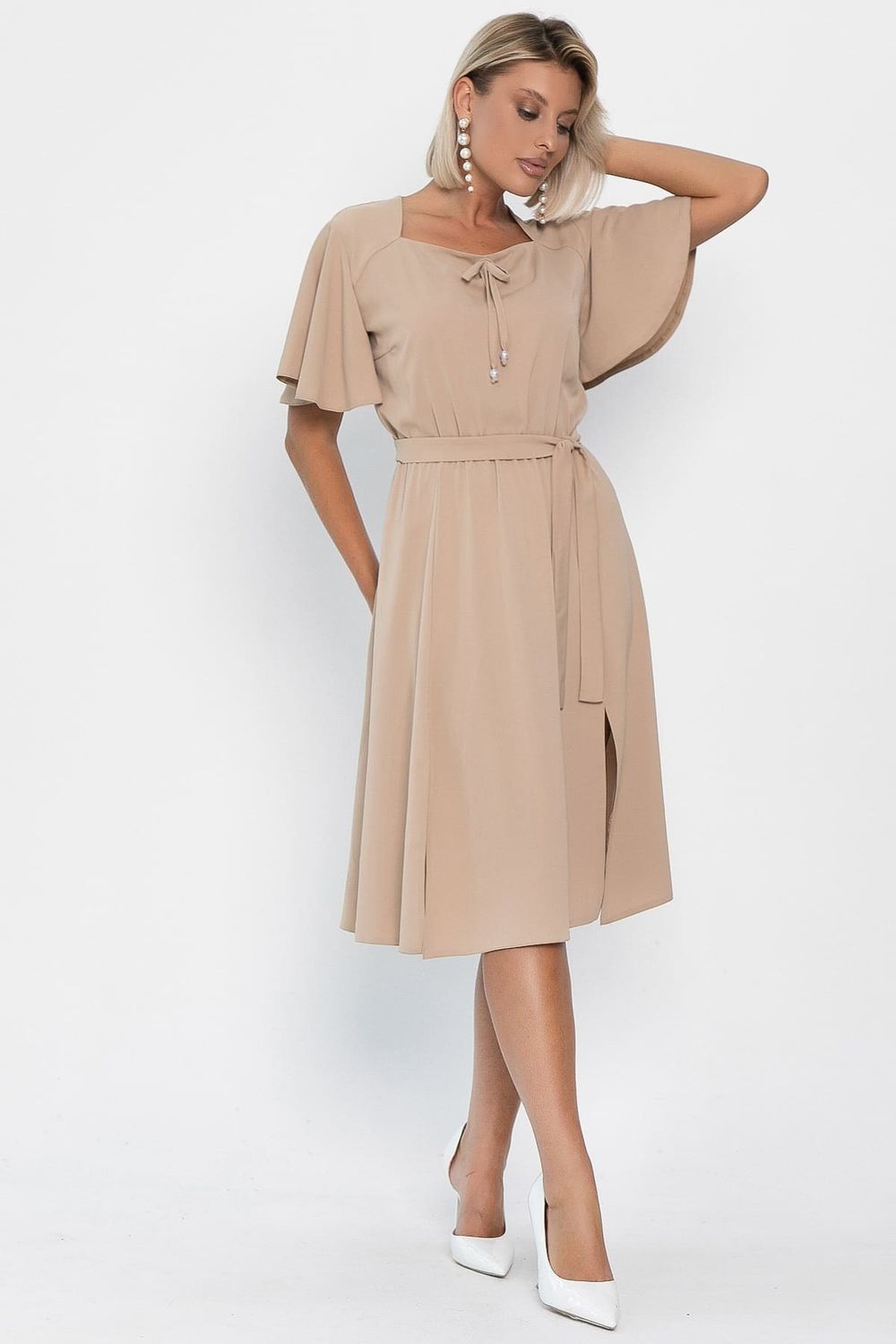 Платье Трепет любви (бежевое) П13917-39М LT Collection