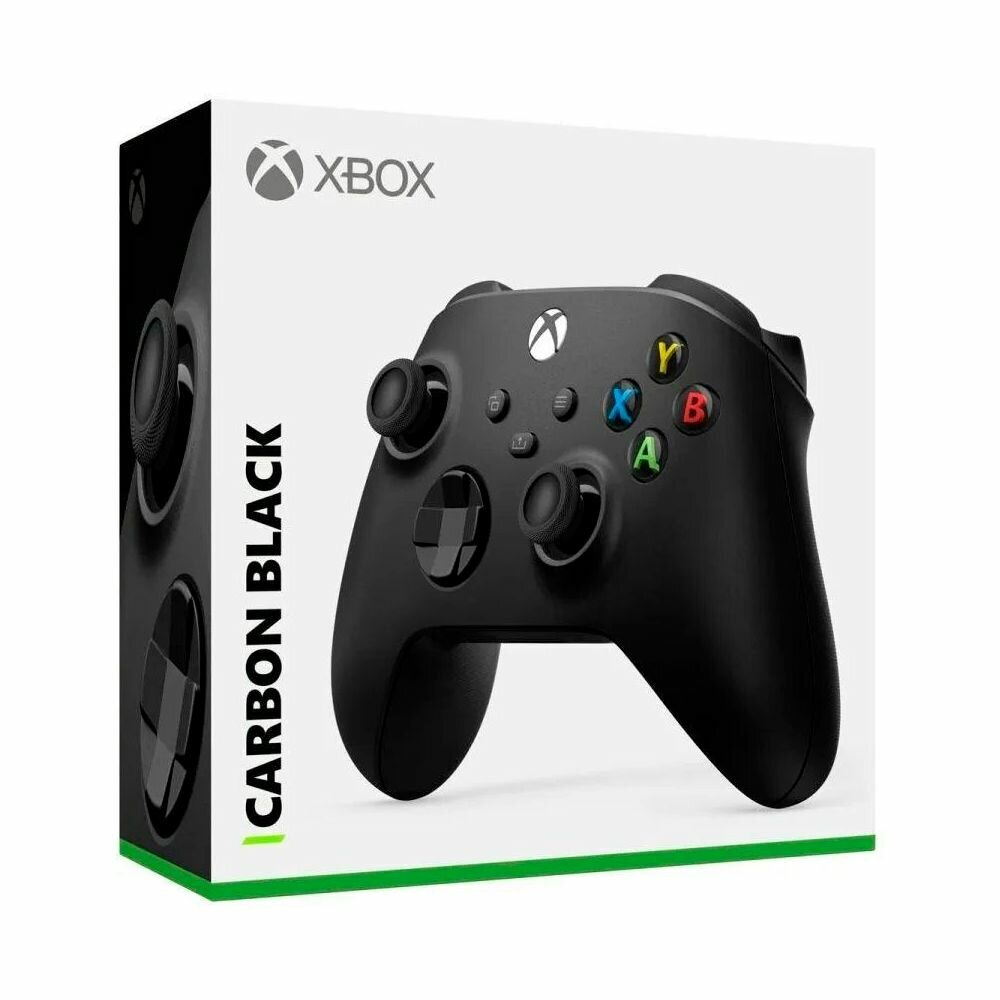 Беспроводной геймпад Xbox Series Wireless Controller Carbon Black (черный)
