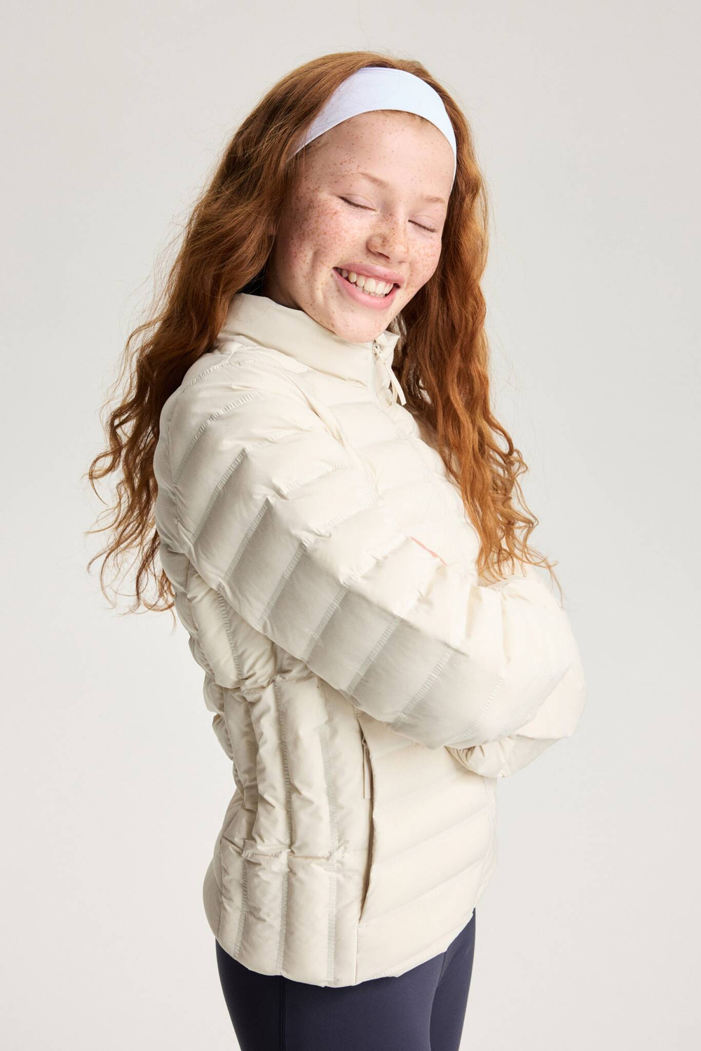 H&M Утепленная куртка ThermoMove, светло-бежевый