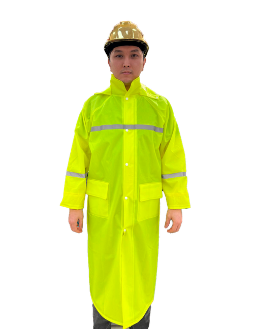 Плащ дождевик желтый