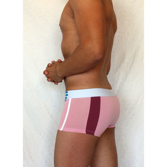 Мужские трусы боксеры розовые Boefje