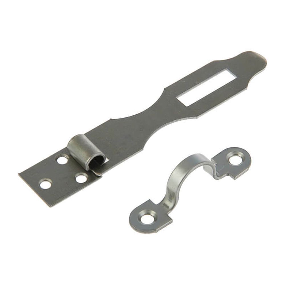 Накладка амбарная 180х40х35 мм 13 мм  цинк