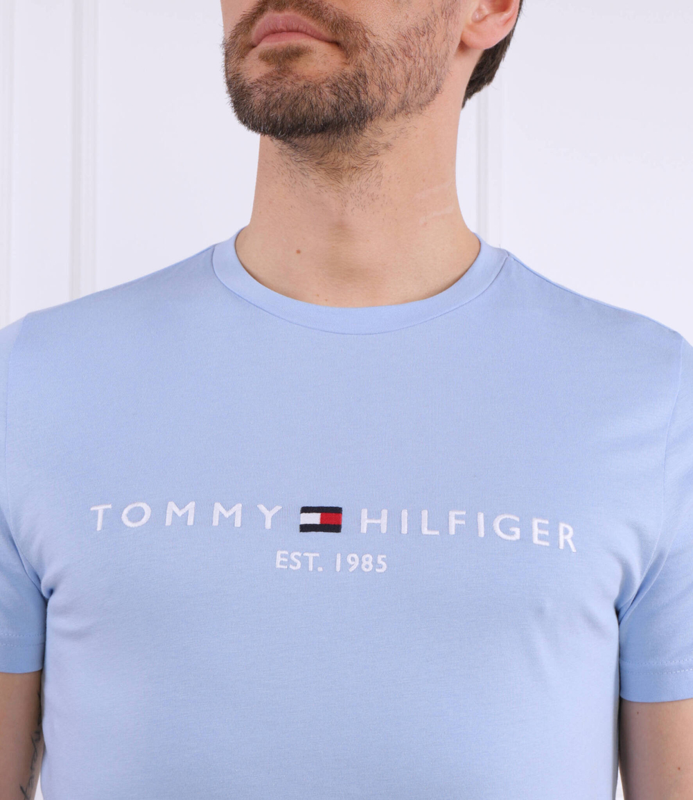 Футболка Tommy Hilfiger - голубой(MW0MW11797)