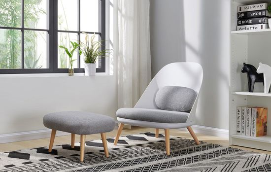 Кресло Wilma белое