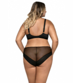 Бюстгальтер с полусшивными чашками с изысканным кружевом (Размер: 80B) (Цвет: бежевый)