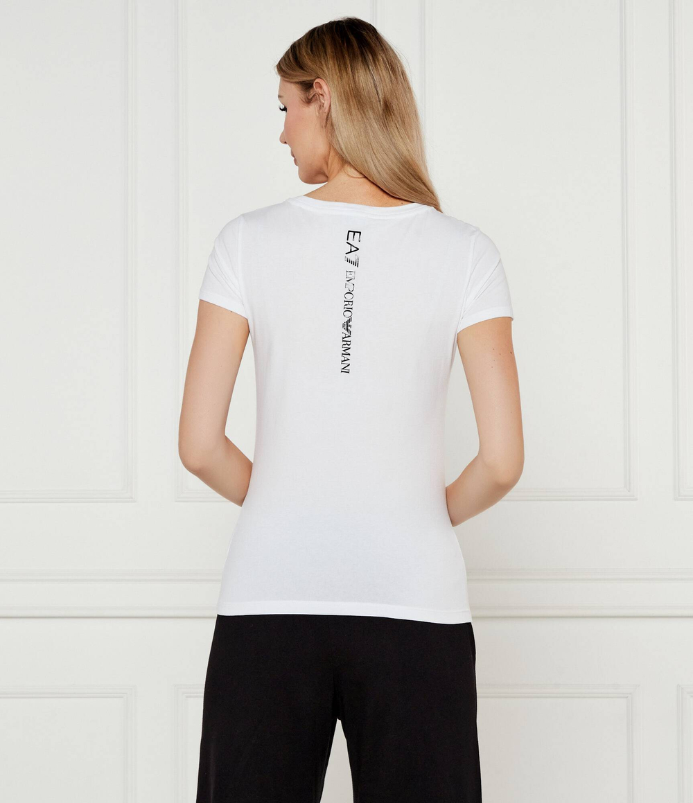 футболка EA7 - белый(8NTT63 TJ12Z)