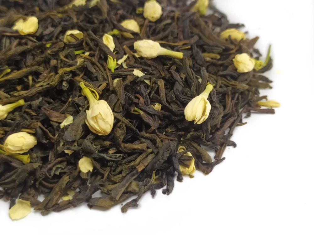 8938D Чай зеленый ароматизированный ЭЛИТНАЯ коллекция "Серебряный жасмин"