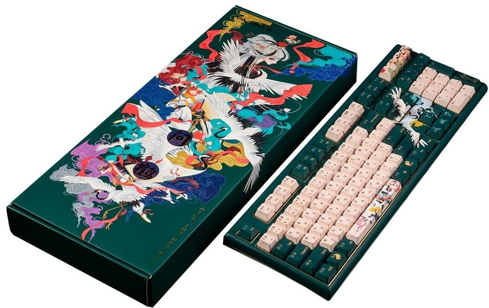 Клавиатура VARMILO VBM108 Crane of Lure Kailh Crane зеленый
