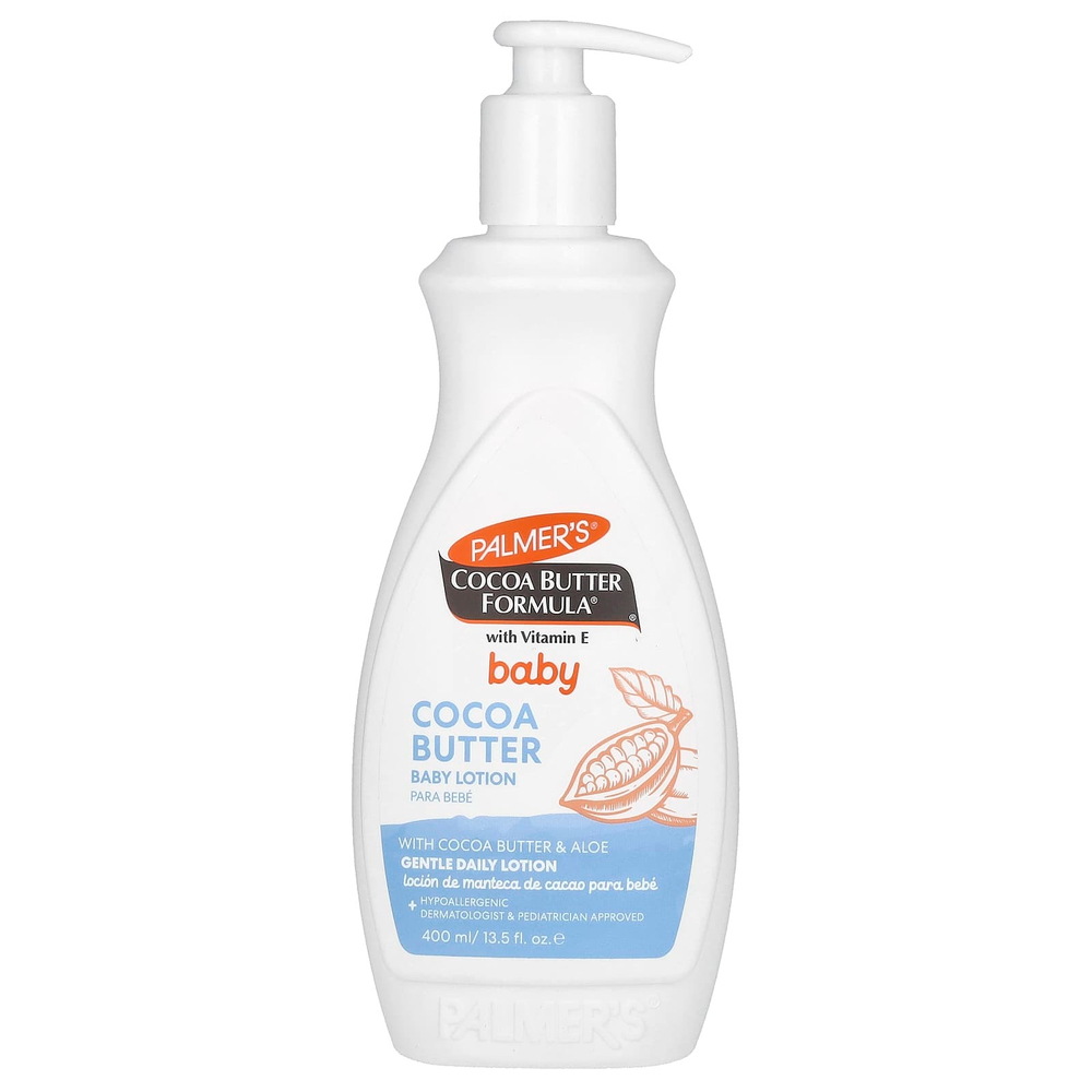 Palmer's, Baby, Cocoa Butter Formula® с витамином E, детский лосьон с маслом какао, 400 мл (13,5 жидк. унц.)