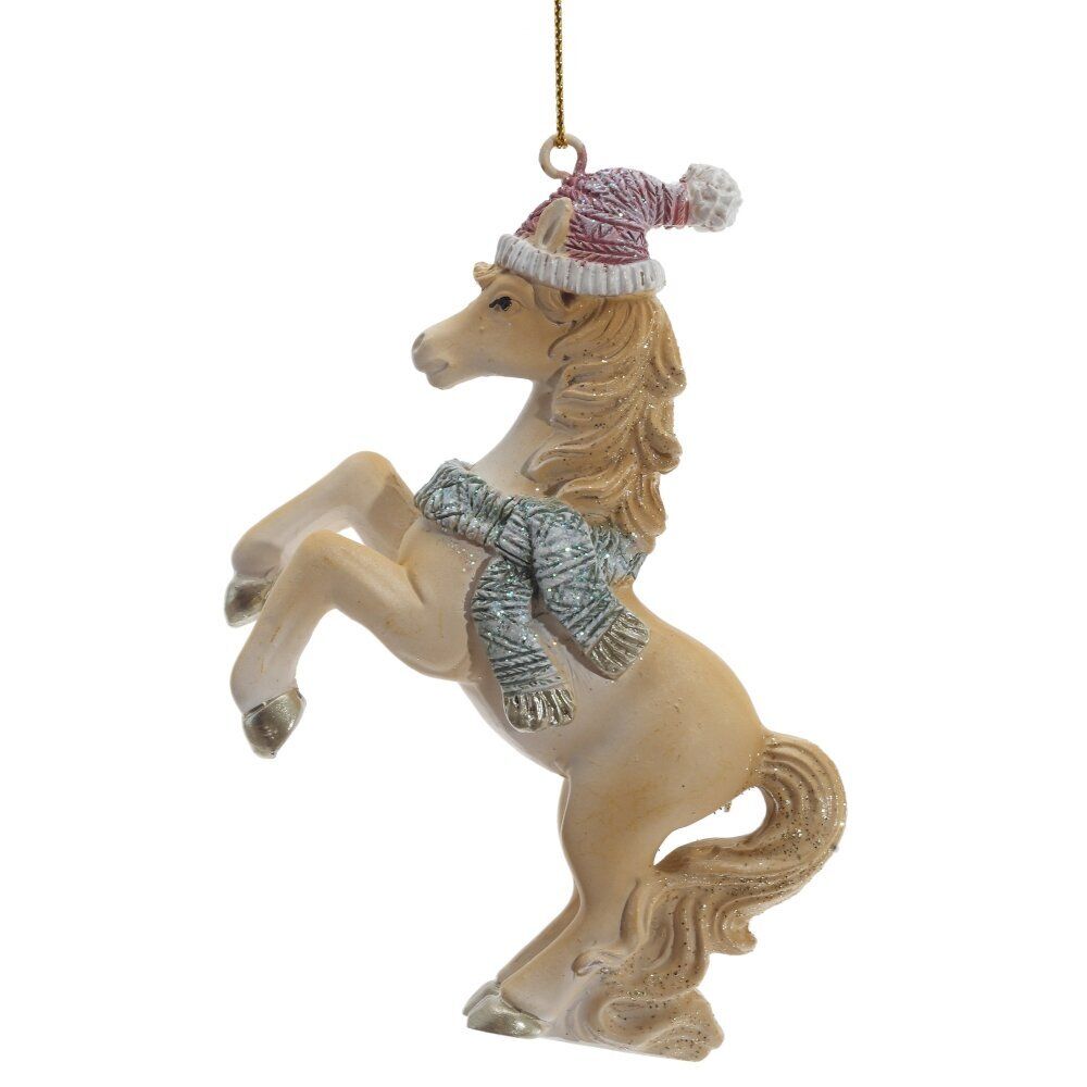GAEM Фигурка декоративная подвесная "Лошадка", L9 W2,5 H8 см, 2в.
