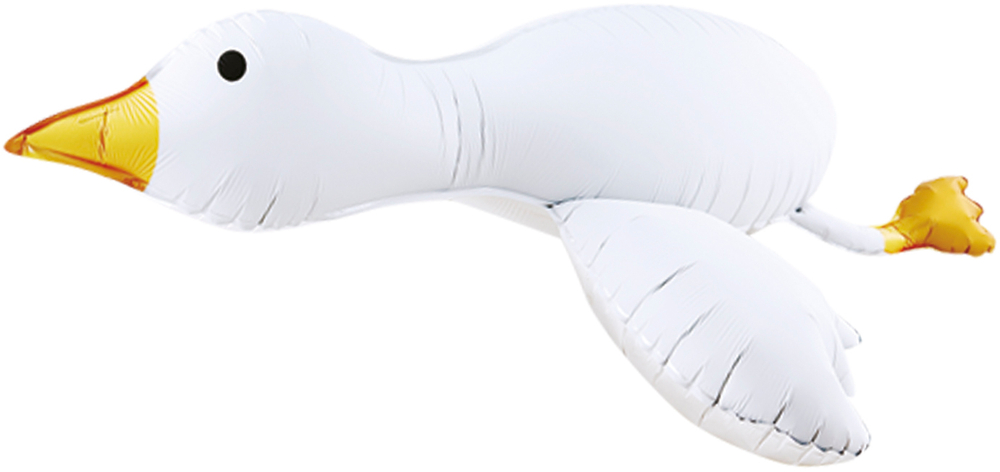 Шар (33''/84 см) Фигура, Гусь, 1 шт. в уп.