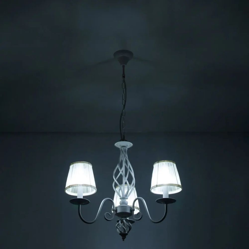 Citilux Ровена CL427130 Люстра с абажурами Белая