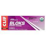 Clif Bar, Bloks, энергетические жевательные блоки, вкус «Горная ягода», 18 пакетиков, 60 г (2,12 унции) каждый