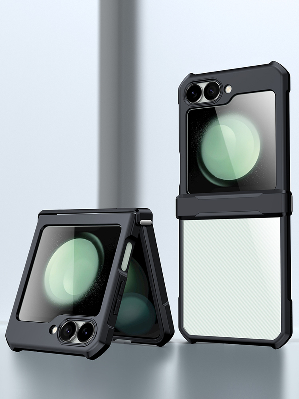 Чехол на Samsung Galaxy Z Flip 6 противоударный с усиленными углами XUNDD