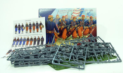 ACW70 American Civil War Zouaves (42 Plastic Figures)