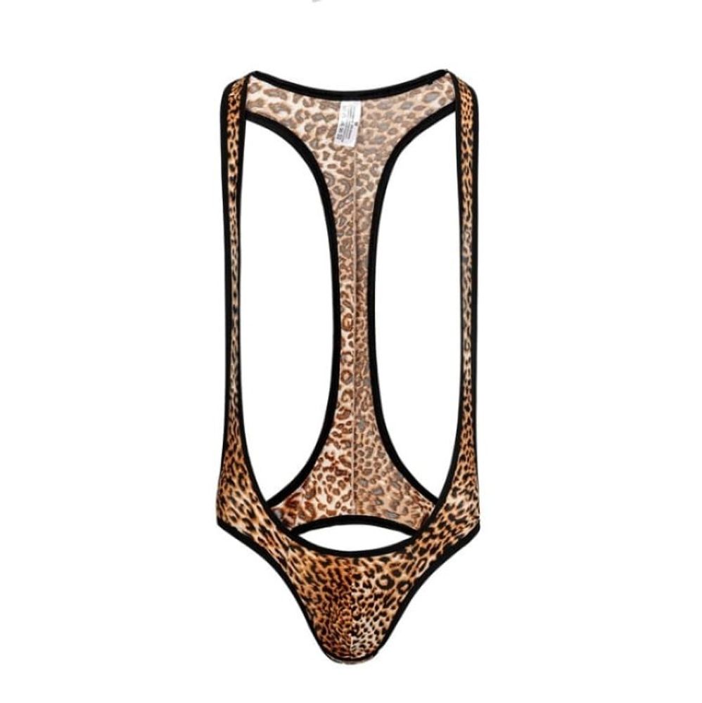 Мужское боди Romeo Rossi леопардовое RR9097-1 Мужское боди Romeo Rossi леопардовое RR9097-1