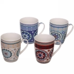 Кружка керамическая 350мл «Восточный узор» микс