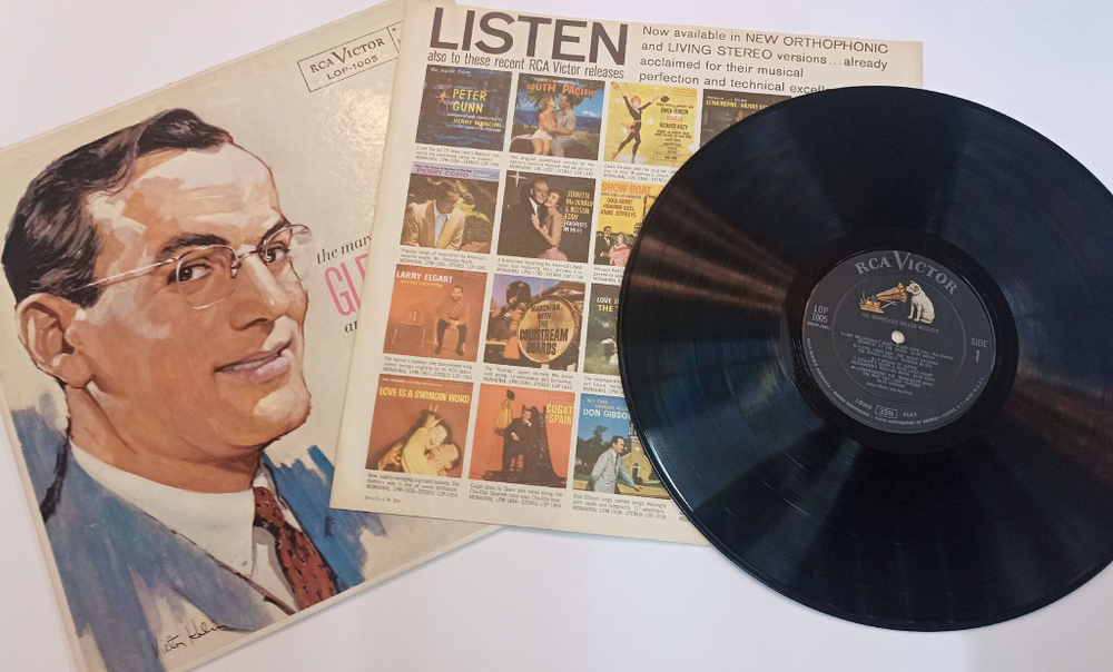 Винтажная виниловая пластинка LP Glenn Miller And His Orchestra The Marvelous Miller Medleys (USA 1958)