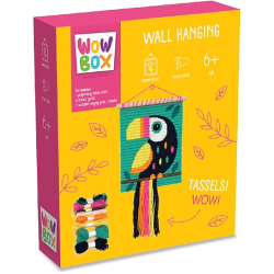Wow Box - Набор для вышивания тукана в технике макраме WOW0923 / артикул   WOW0923  / GTIN 5904754609234