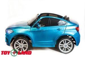 Детский электромобиль Toyland BMW X6M синий