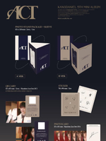 Альбом KANG DANIEL - ACT 5th Mini Album POCA ALBUM 2 Version SET