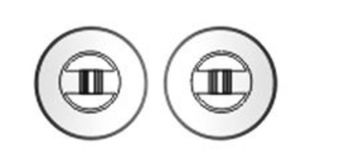 Носоупоры парный гелевый круглый, 10 пар