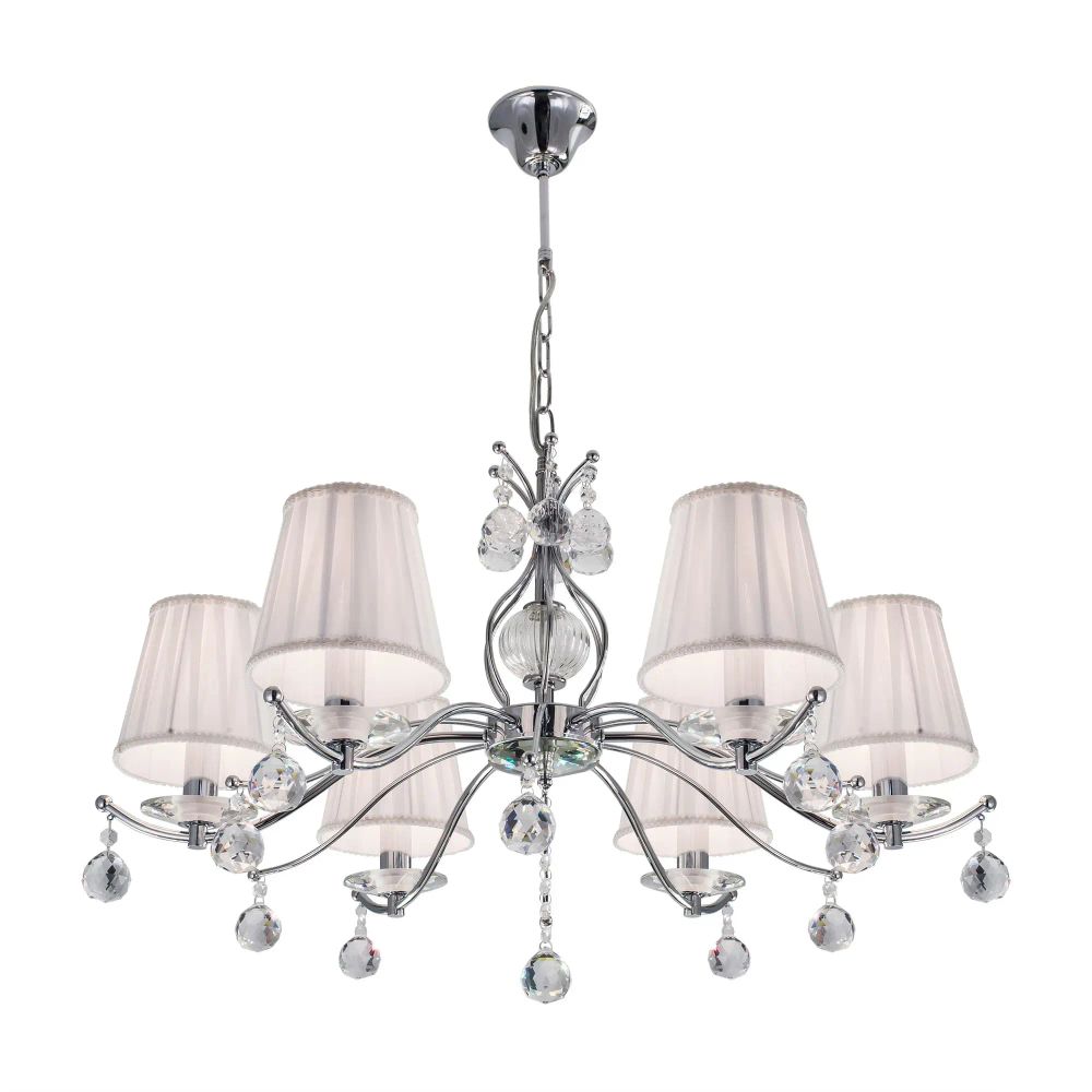 Citilux Шелли CL438161 Люстра подвесная с абажурами Хром