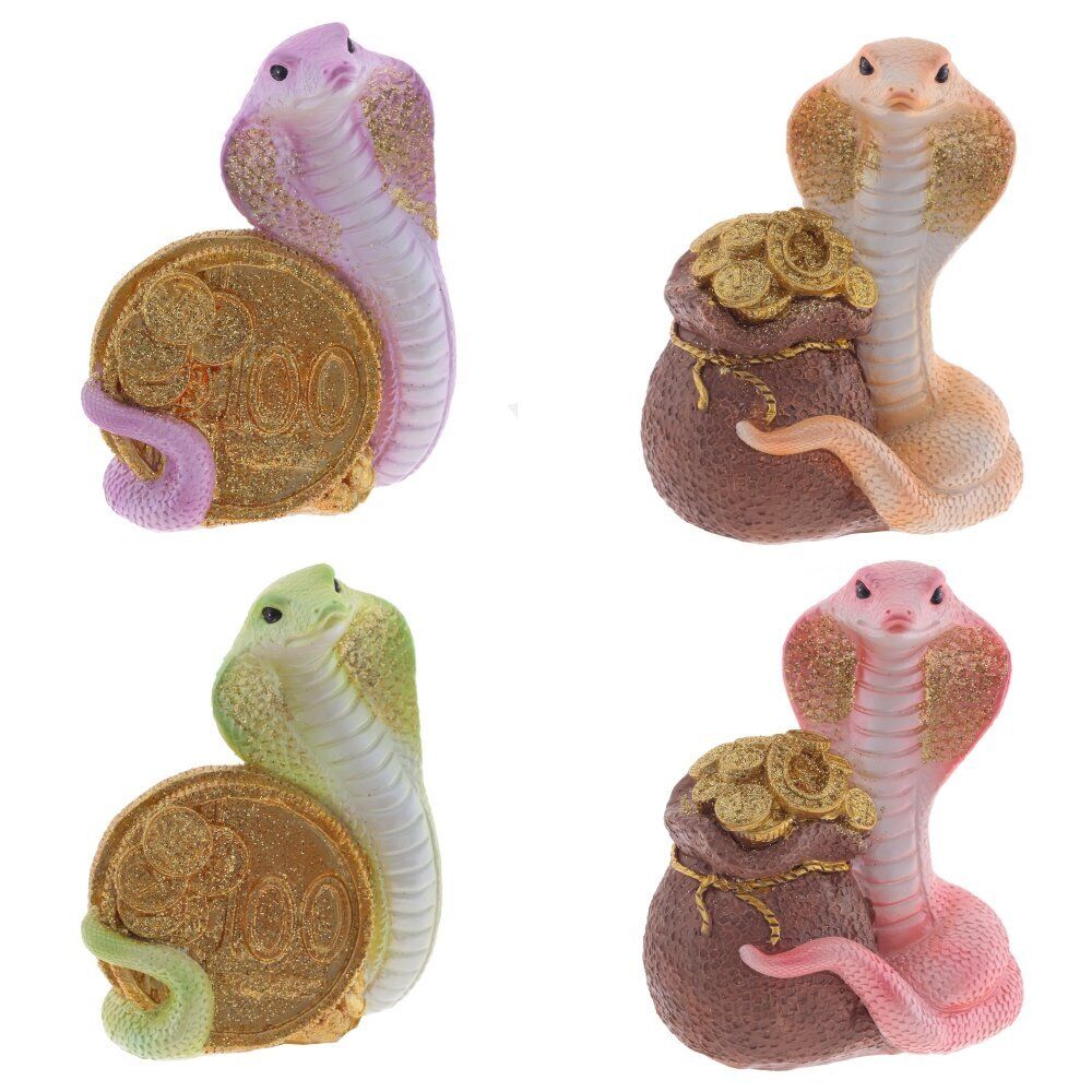 GAEM Копилка "Змея", L8,5 W6 H10,5 см, 4в.