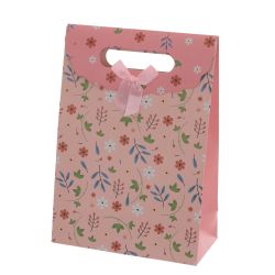 GAEM Пакет подарочный (бумага 210г/м2, блок микс 12шт), L19 W9 H27 см, 4в.